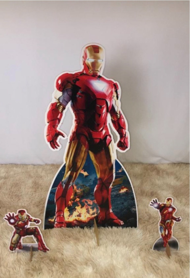 Jg. Totens Homem de Ferro 3 Pcs - LÊ FESTAS LOCAÇÃO DE 