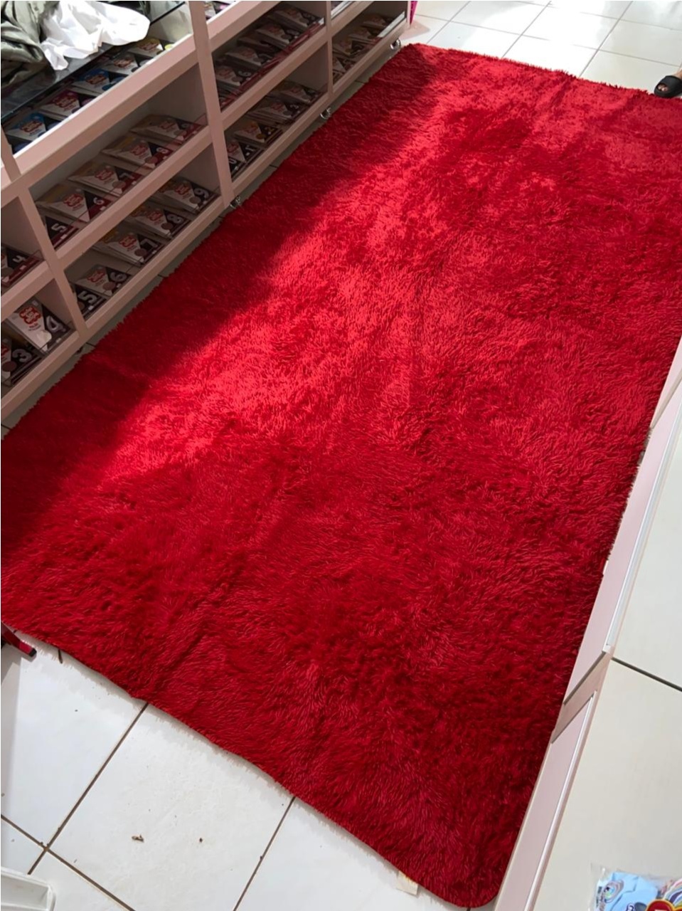 Tapete Vermelho 3,80X1,93M - LÊ FESTAS LOCAÇÃO DE 