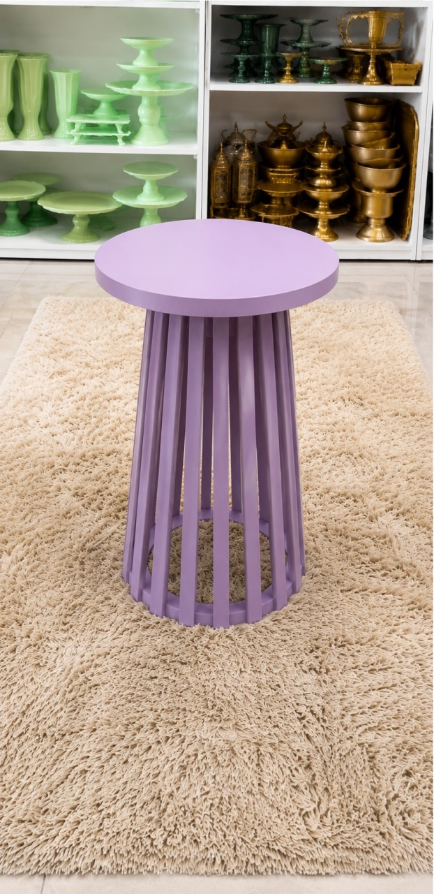 Mesinha Fran Lilas-M - LÊ FESTAS LOCAÇÃO DE 