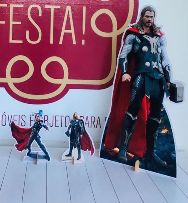 Jg.totens Thor 3 Pcs - LÊ FESTAS LOCAÇÃO DE 