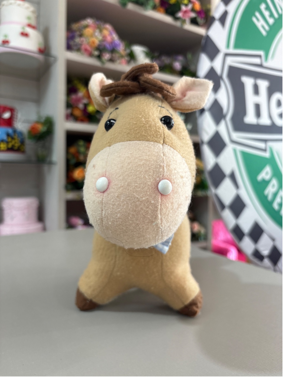 Feltro Fazendinha Cavalo 25Cm - LÊ FESTAS LOCAÇÃO DE 