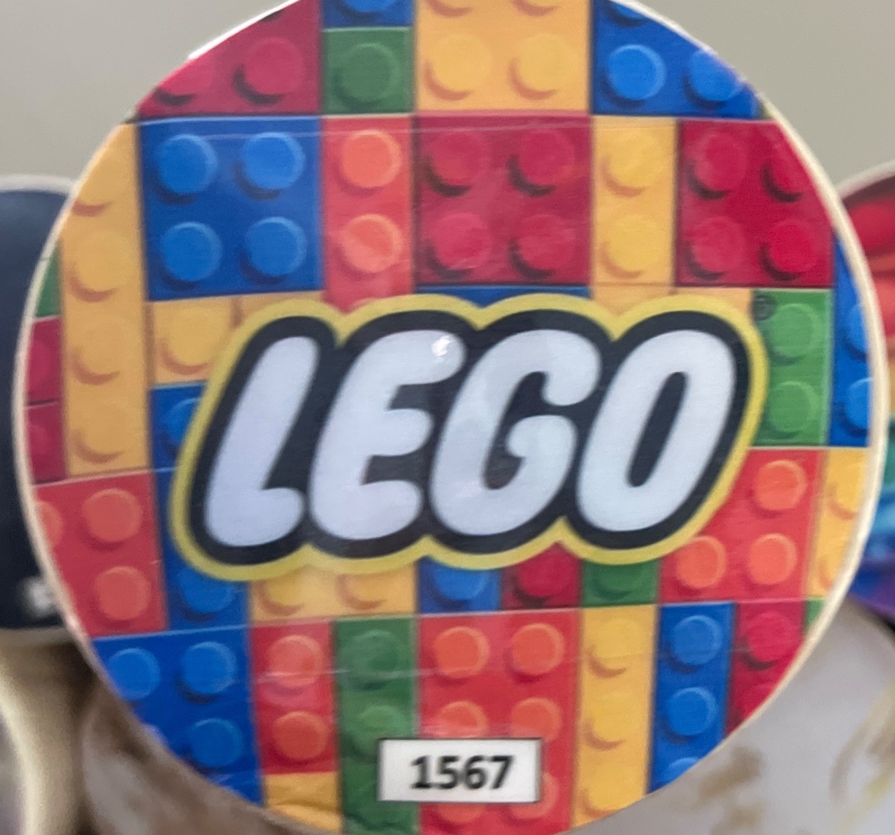 Tecido Painel Redondo 1,5M - Lego - LÊ FESTAS LOCAÇÃO DE 