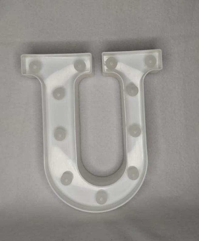 Letra Led T 22Cm - LÊ FESTAS LOCAÇÃO DE 