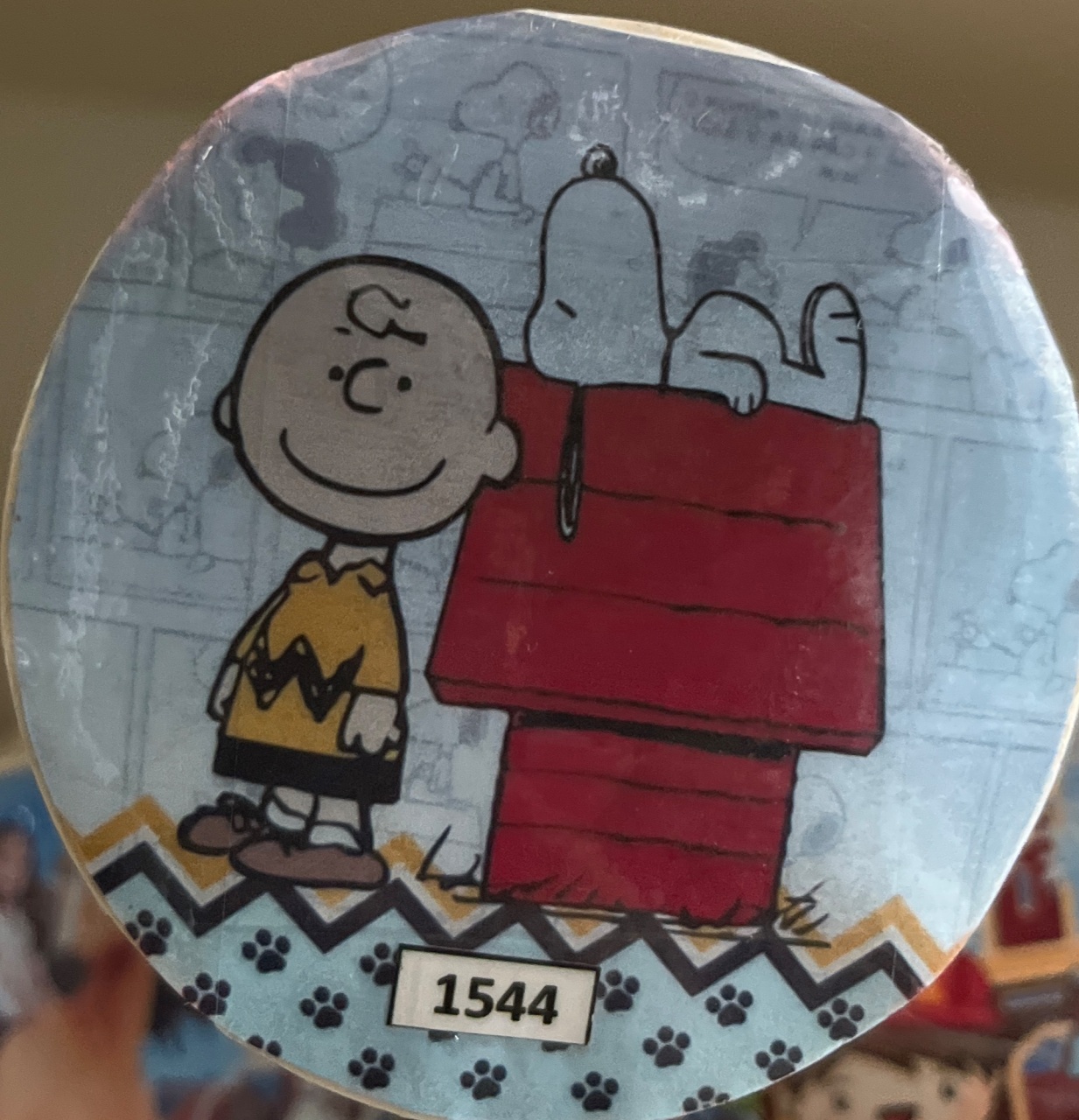 Tecido Painel Redondo 1,5M - Snoopy - LÊ FESTAS LOCAÇÃO DE 