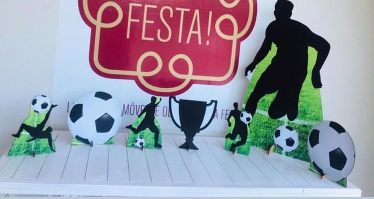 Jg. Totens Futebol 7 Pcs E Painel 2X1 - LÊ FESTAS LOCAÇÃO DE 