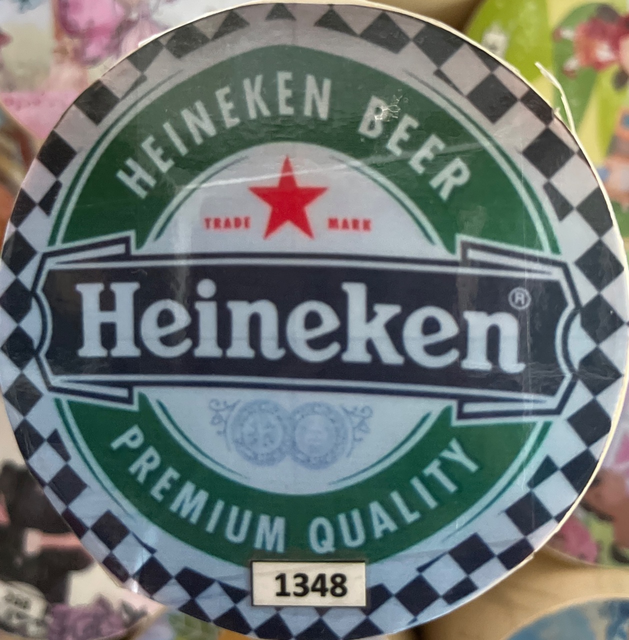 Tecido Painel Redondo 1,5M Cerveja Heineken - LÊ FESTAS LOCAÇÃO DE 