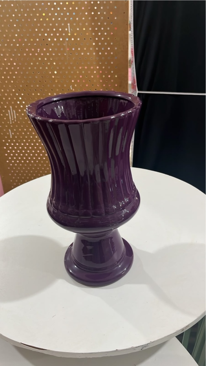 Vaso Floripa Ii Açai Er4489 - LÊ FESTAS LOCAÇÃO DE 