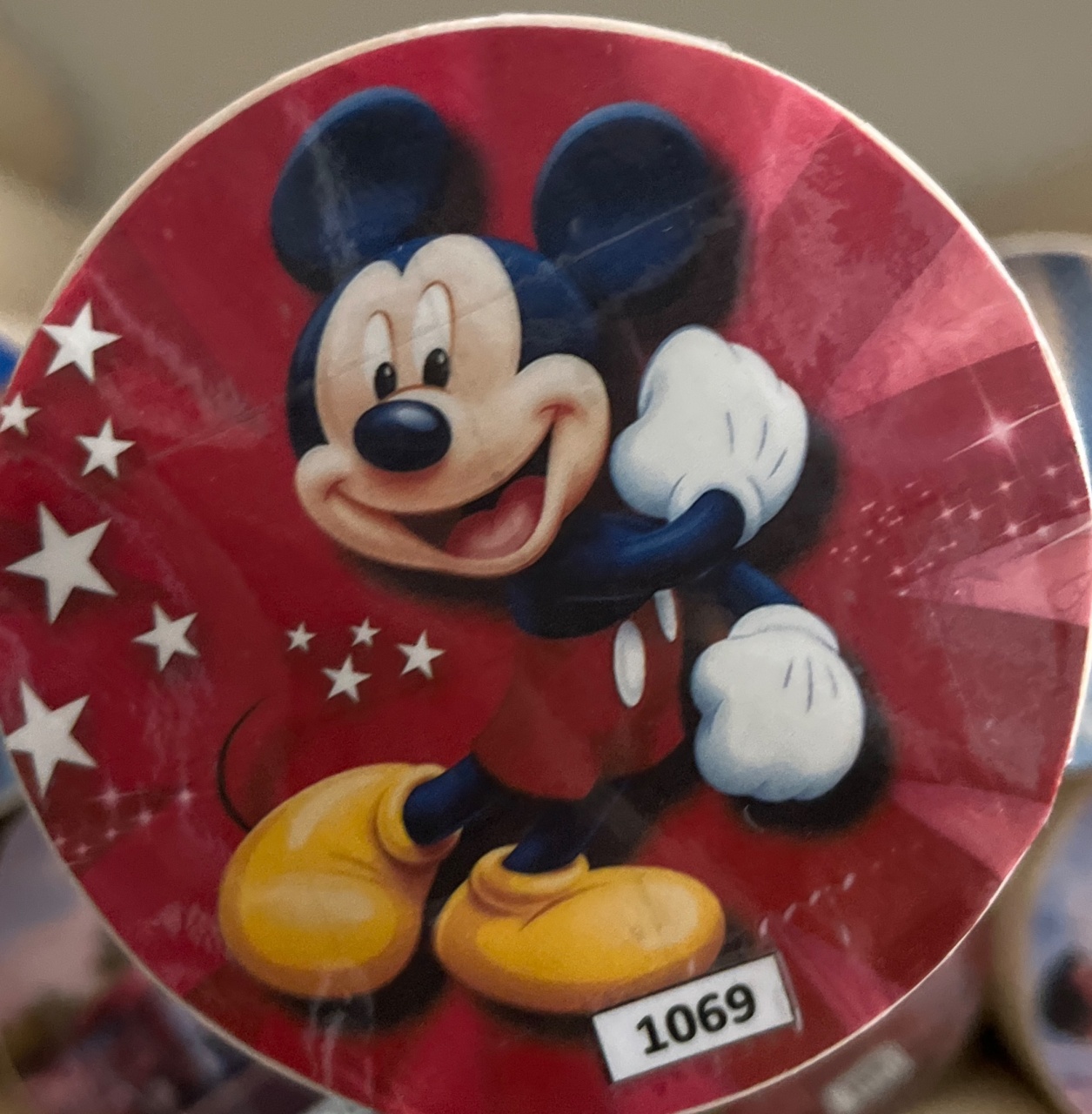 Tecido Painel Redondo 1,5M Mickey - LÊ FESTAS LOCAÇÃO DE 