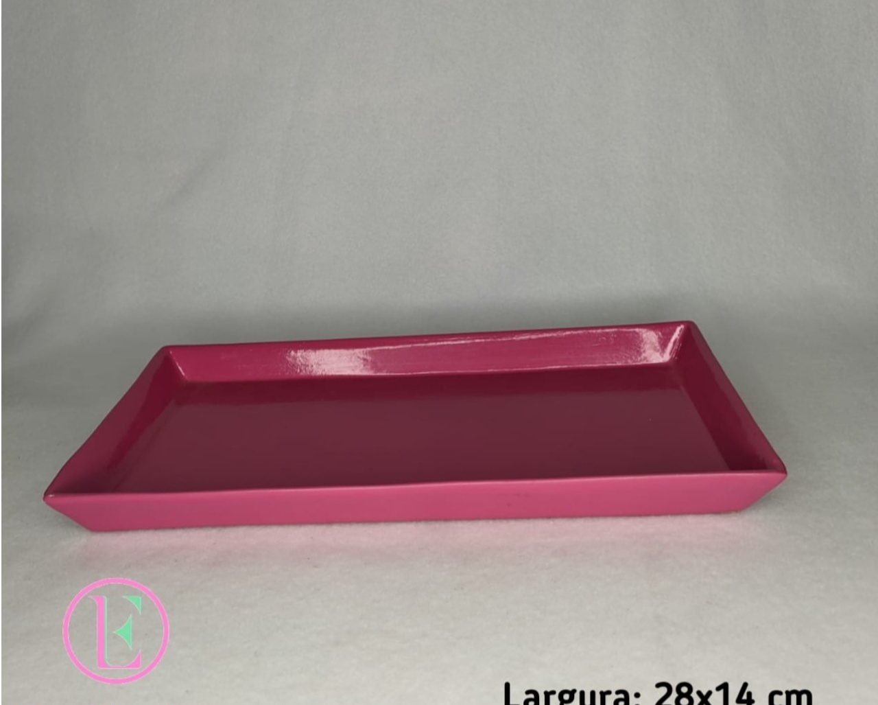 Travessa Doce Pink Er3950 - LÊ FESTAS LOCAÇÃO DE 