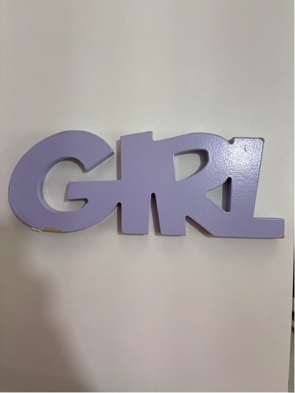 Mdf Palavra Girl Lilas - LÊ FESTAS LOCAÇÃO DE 