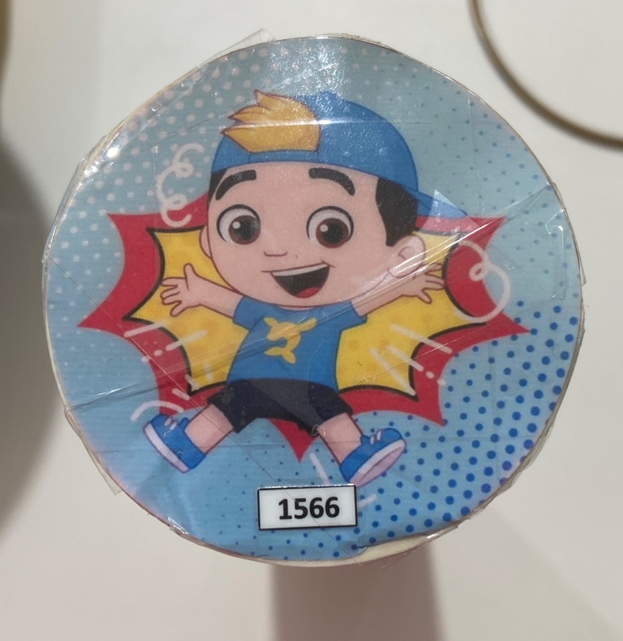 Tecido Painel Redondo 1,5M - Lucas Neto - LÊ FESTAS LOCAÇÃO DE 