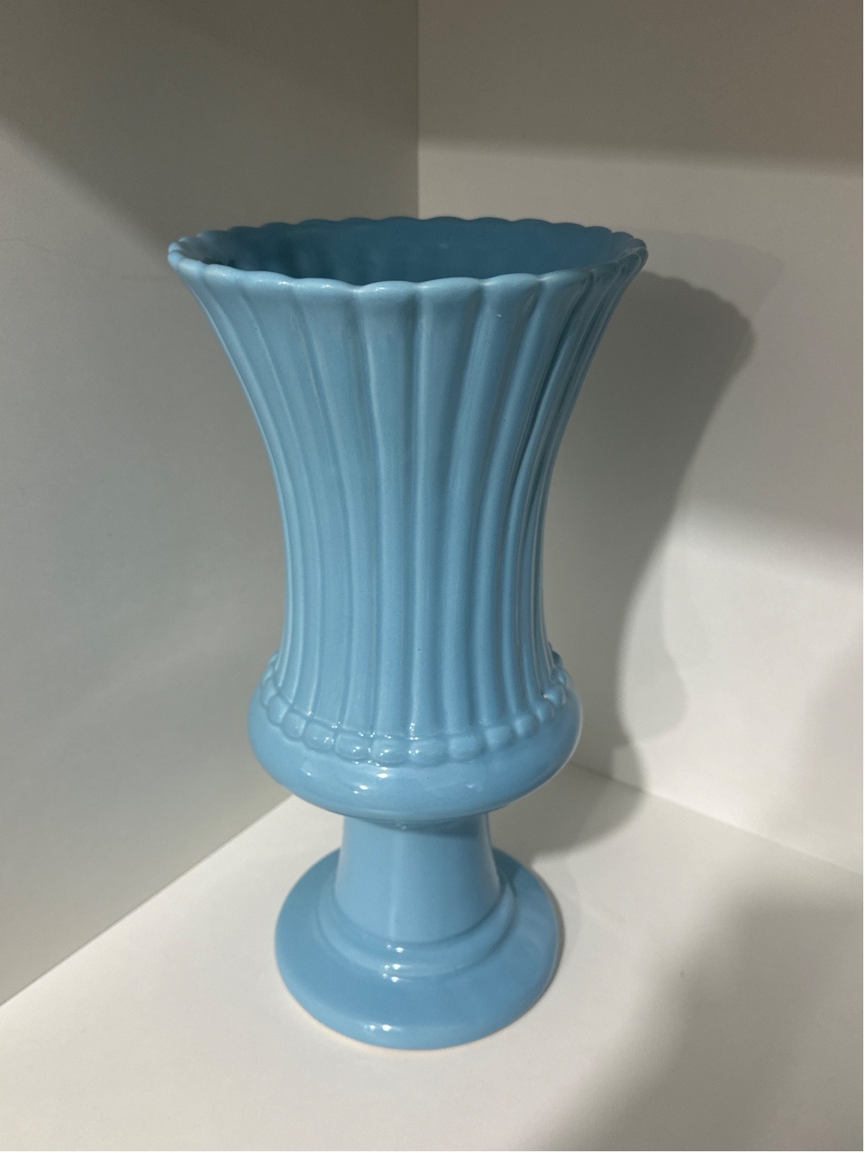Vaso Real G Azul Bb 33X17 - LÊ FESTAS LOCAÇÃO DE 