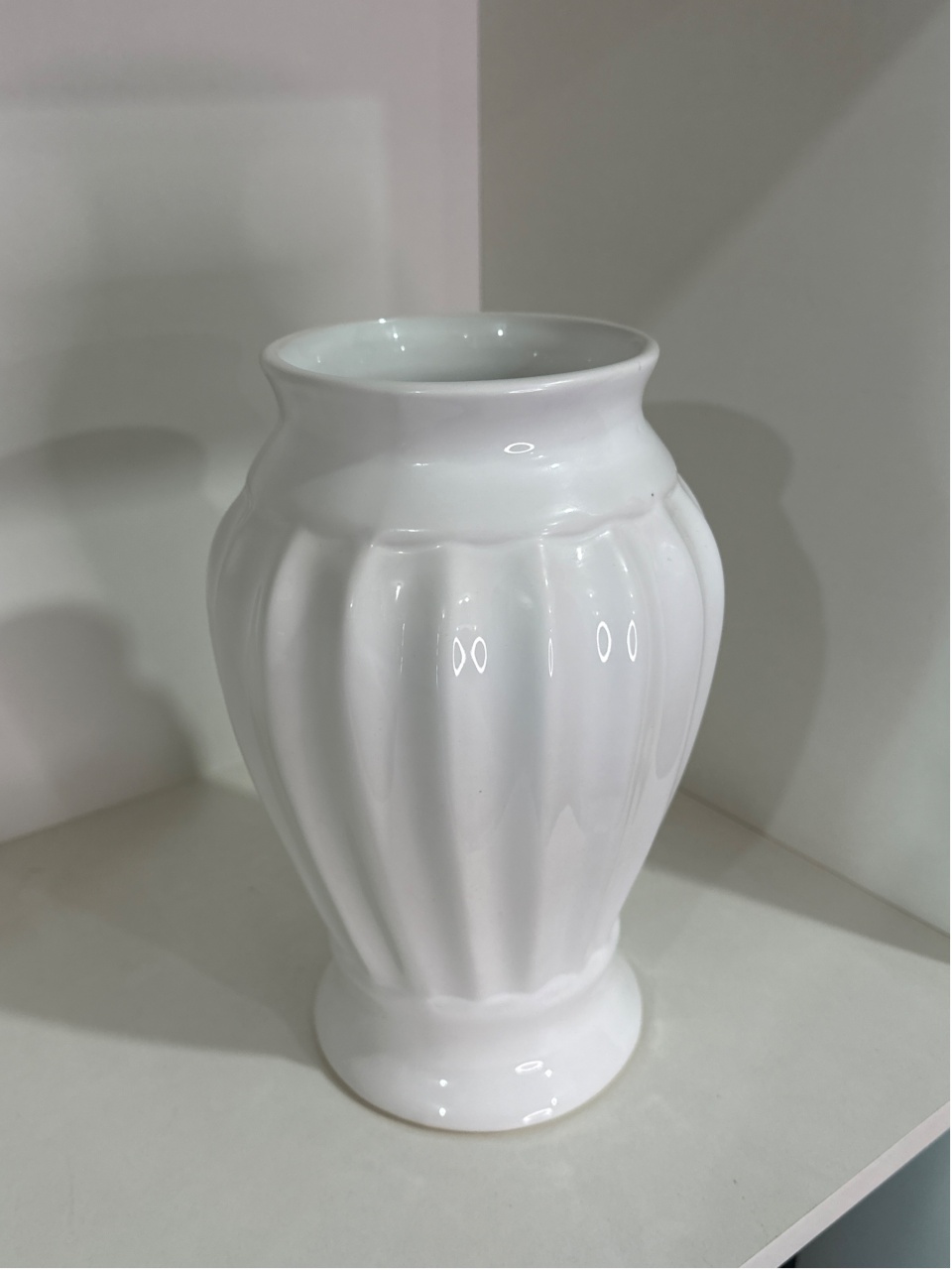 Vaso Baronesa Ii Branco Er4812 - LÊ FESTAS LOCAÇÃO DE 