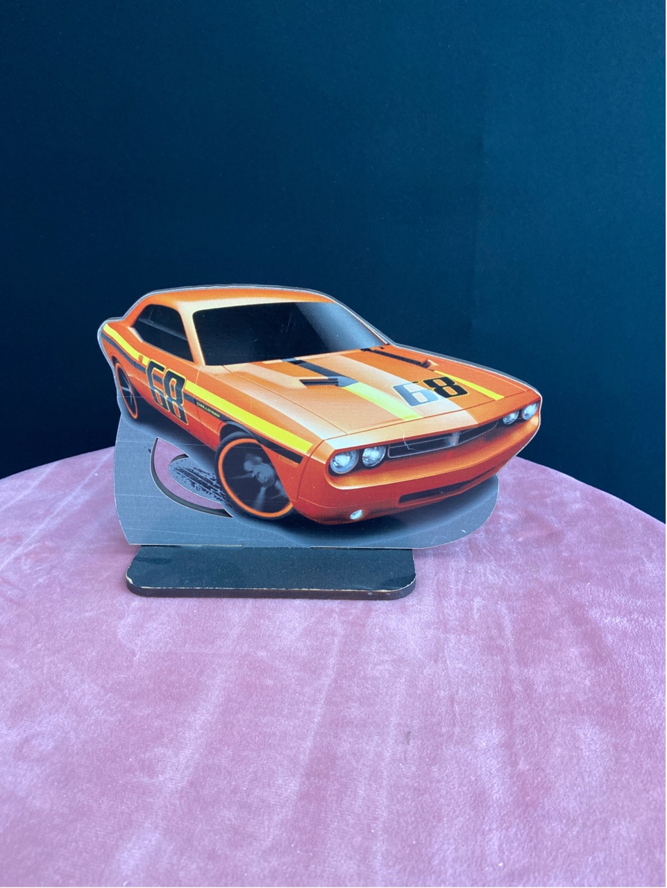 Display Adesivo Carro Laranja Hot Wheels - 2468 - LÊ FESTAS LOCAÇÃO DE 