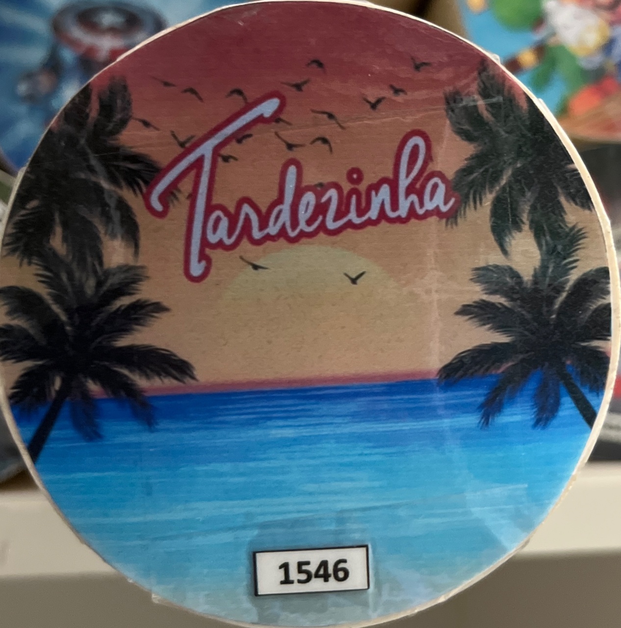 Tecido Painel Redondo 1,5M - Tardezinha - LÊ FESTAS LOCAÇÃO DE 