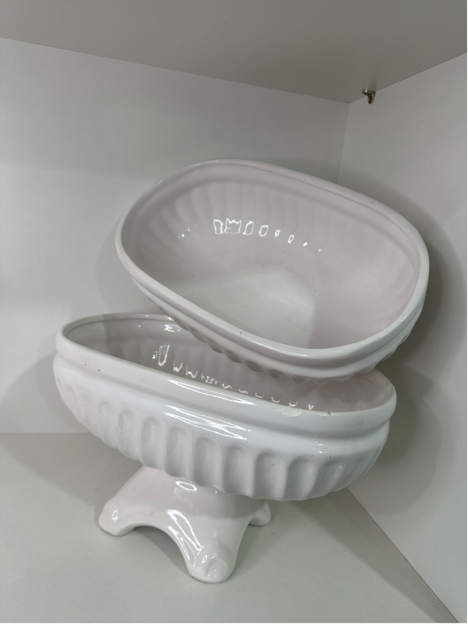 Floreira Lucci Branco Er3702 - LÊ FESTAS LOCAÇÃO DE 
