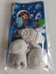 Kit Gesso Para Colorir Astronauta - imagem 2