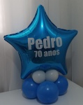 Balão Foil de Mesa Base Simples - imagem 1