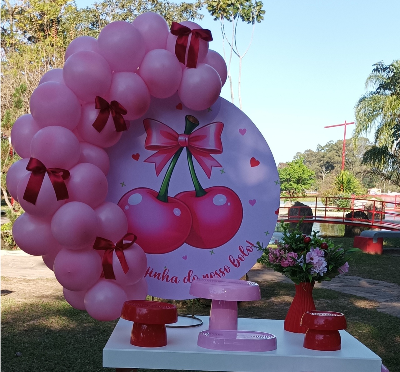 Festa Na Mesa Celebre Cerejinha - Ateliê da Re