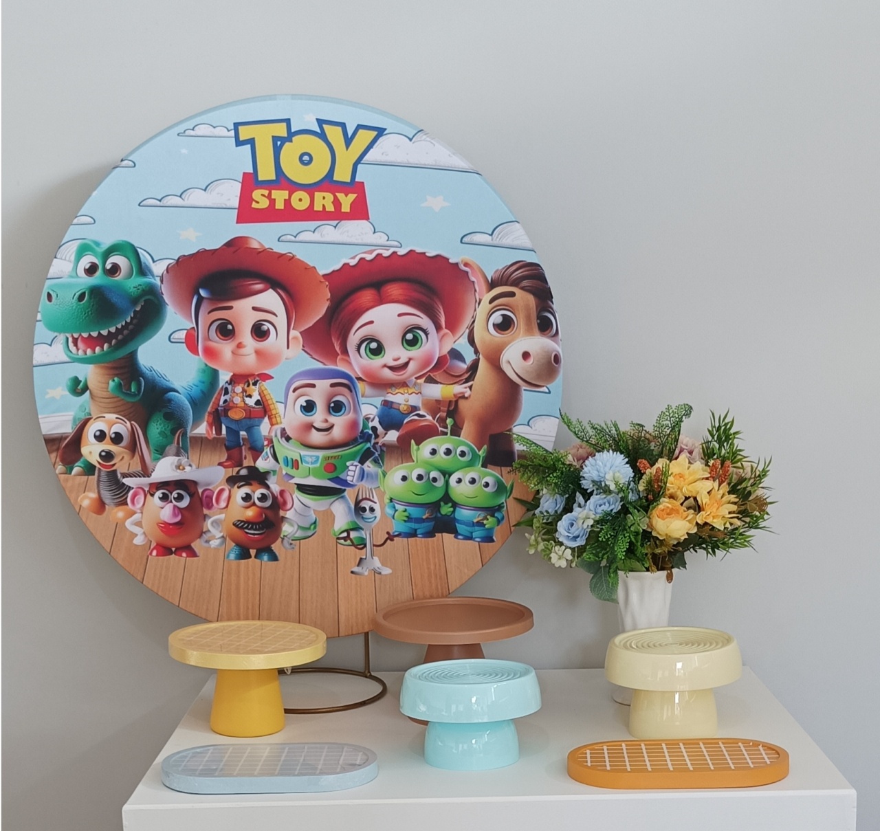 Festa Na Mesa Celebre Toy Story - Ateliê da Re