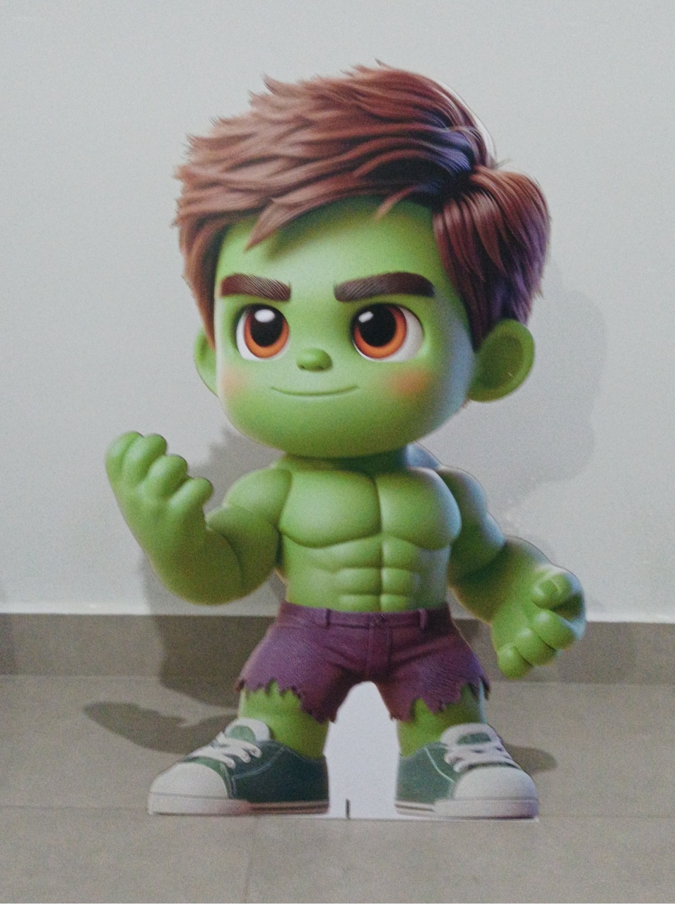 Totem Frente de Mesa Hulk - Ateliê da Re