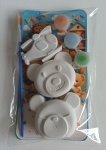 Kit Gesso Para Colorir Urso (Menino) - imagem 2