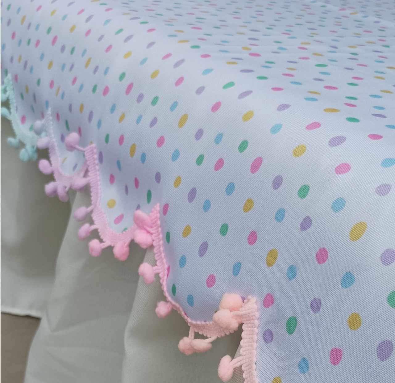Kit Toalha Bolinhas Candy - Ateliê da Re