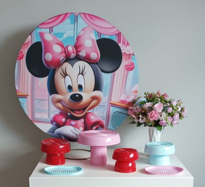 Festa Na Mesa Celebre Minie Rosa - Ateliê da Re