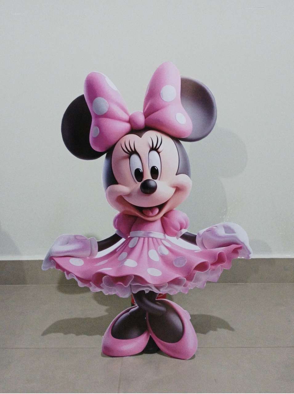 Totem Frente de Mesa Minie Rosa - Ateliê da Re
