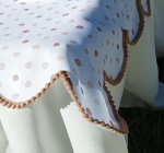 Kit Toalha Bolinha Bege - imagem 3