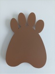 Bandeja Pegada Urso Marrom - imagem 1