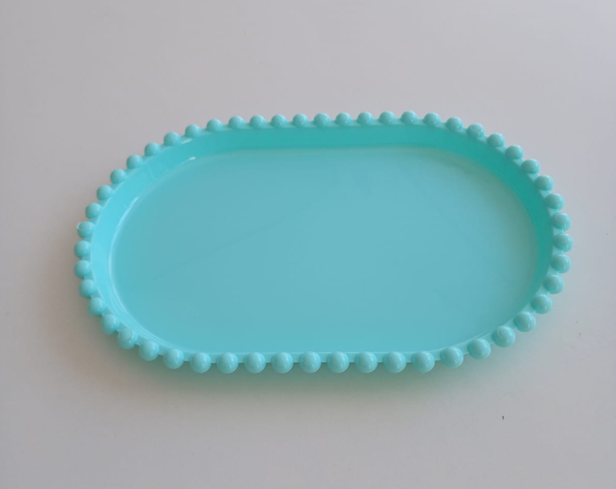 Bandeja Pl Rasa Verde Candy - Ateliê da Re