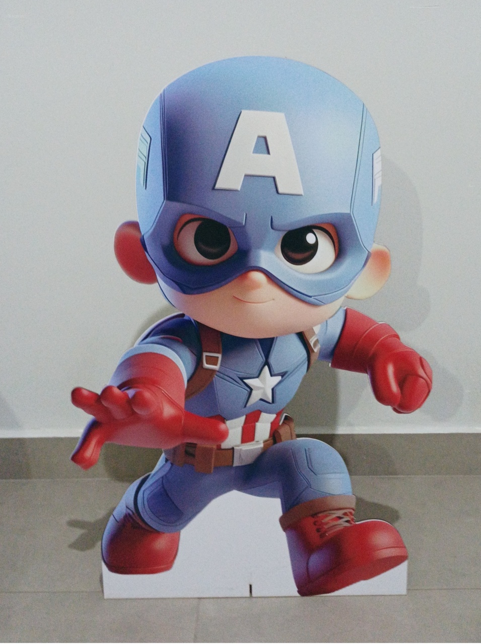 Totem Frente de Mesa Capitão América - Ateliê da Re