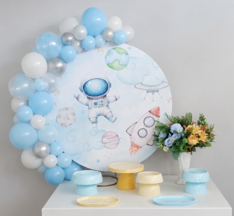 Festa Na Mesa Celebre Astronauta - Ateliê da Re