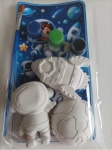 Kit Gesso Para Colorir Astronauta - imagem 1