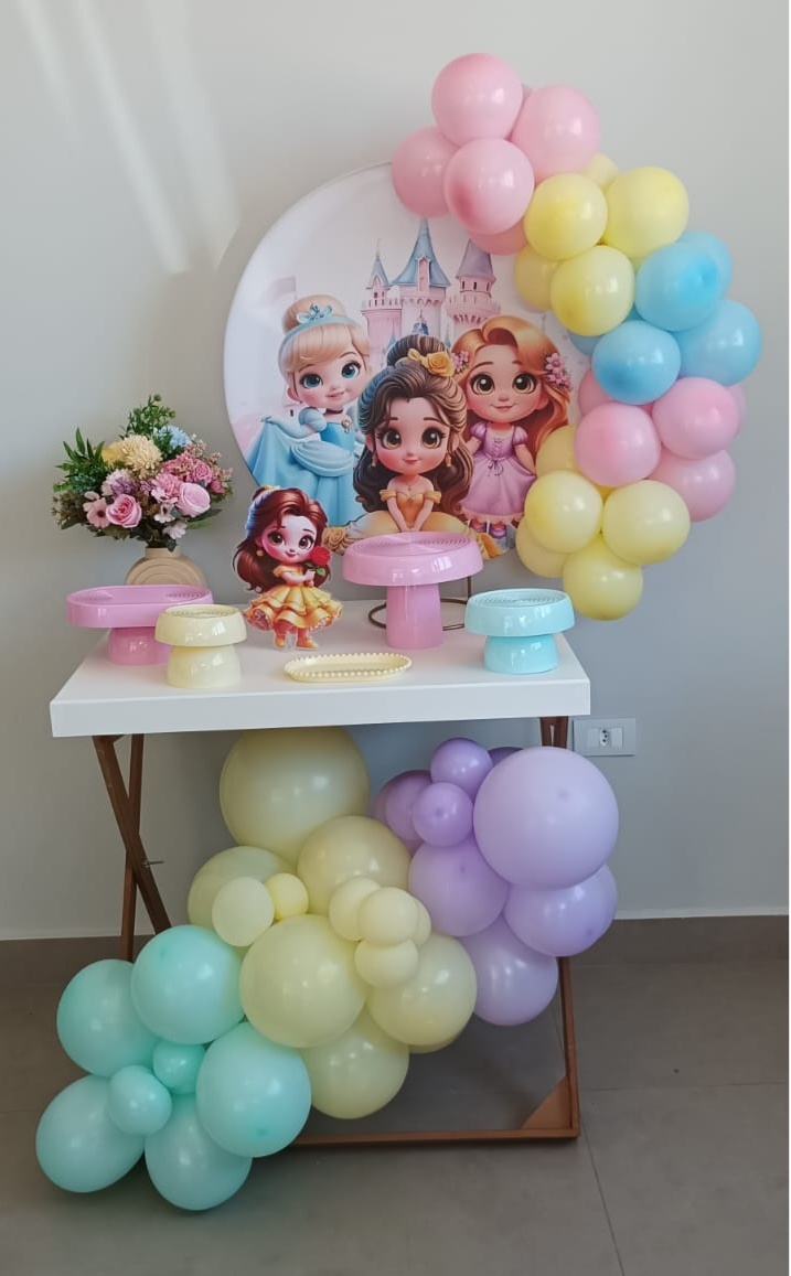 Festa Na Mesa Surpreenda Princesas - Ateliê da Re