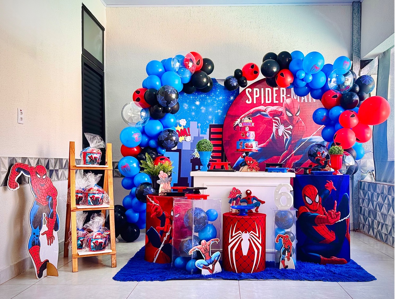 Decoração Completa Homem Aranha 🕸️ - Aninha Fest 