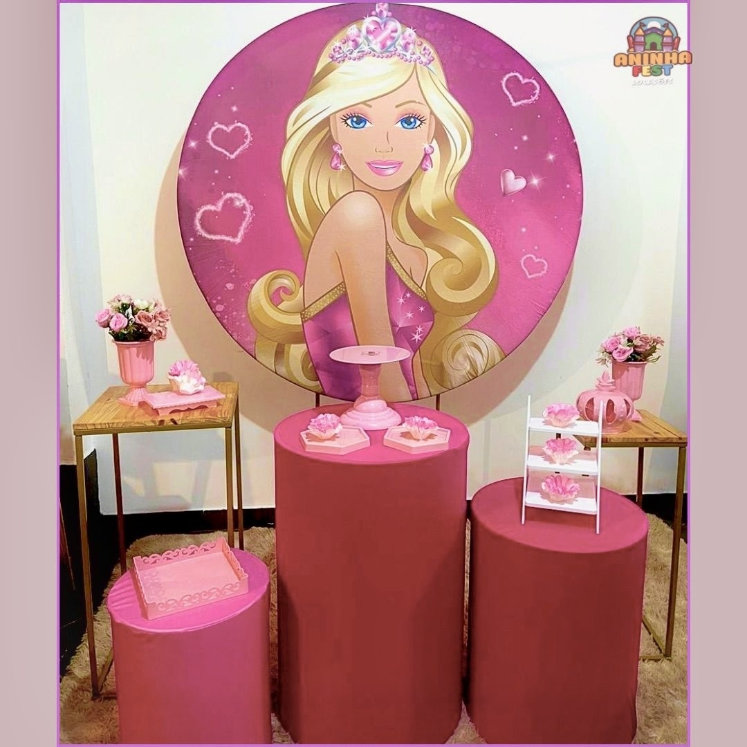 Barbie Mesas Ferro - Aninha Fest 