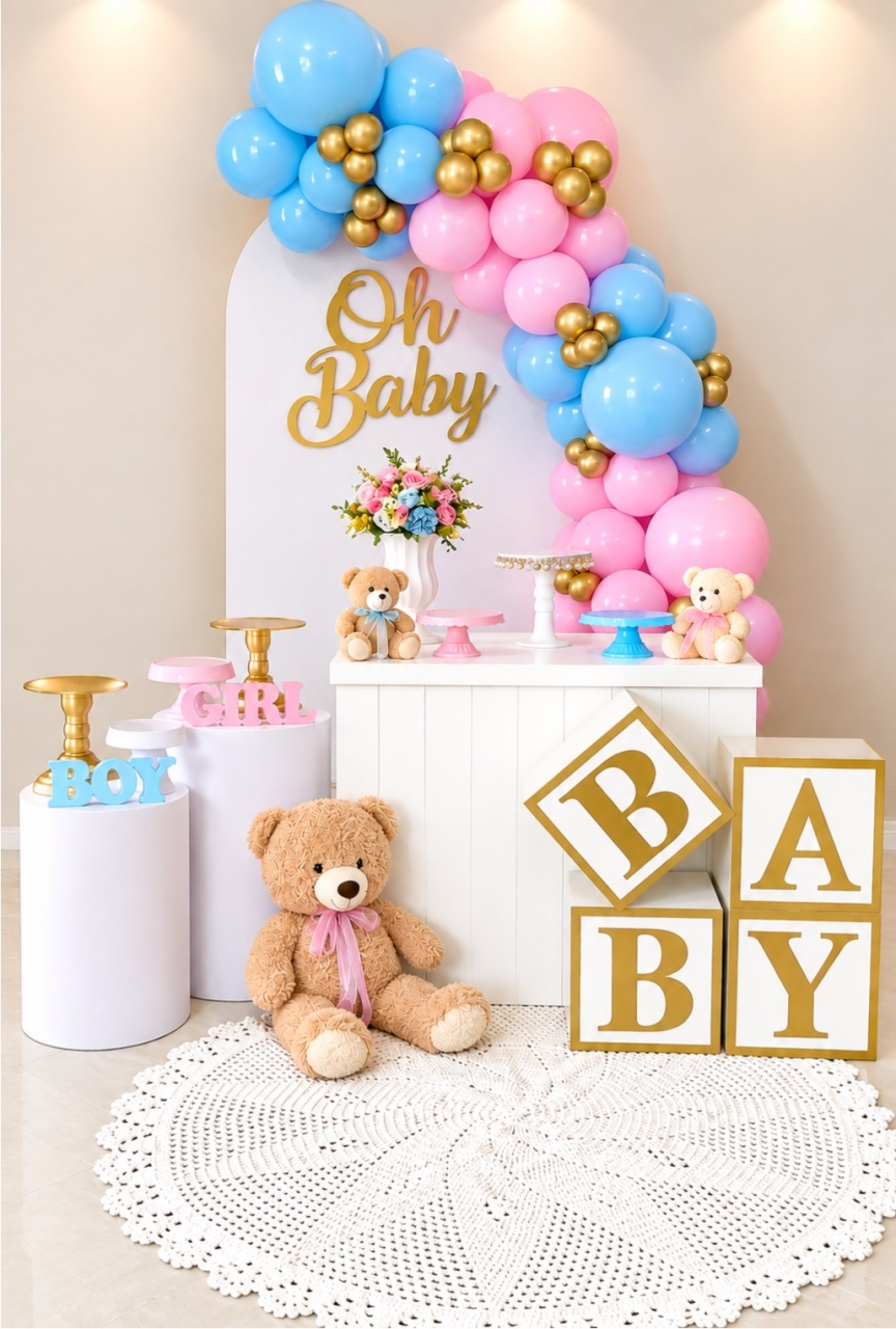Decoração Completa Balões Montagem 💜💚 (Cópia 1) - Aninha Fest 