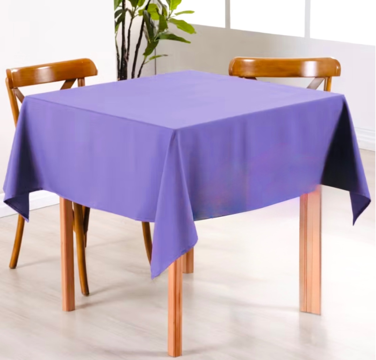 Toalha de Mesa 1,5X1,5 Lilás - Aninha Fest 