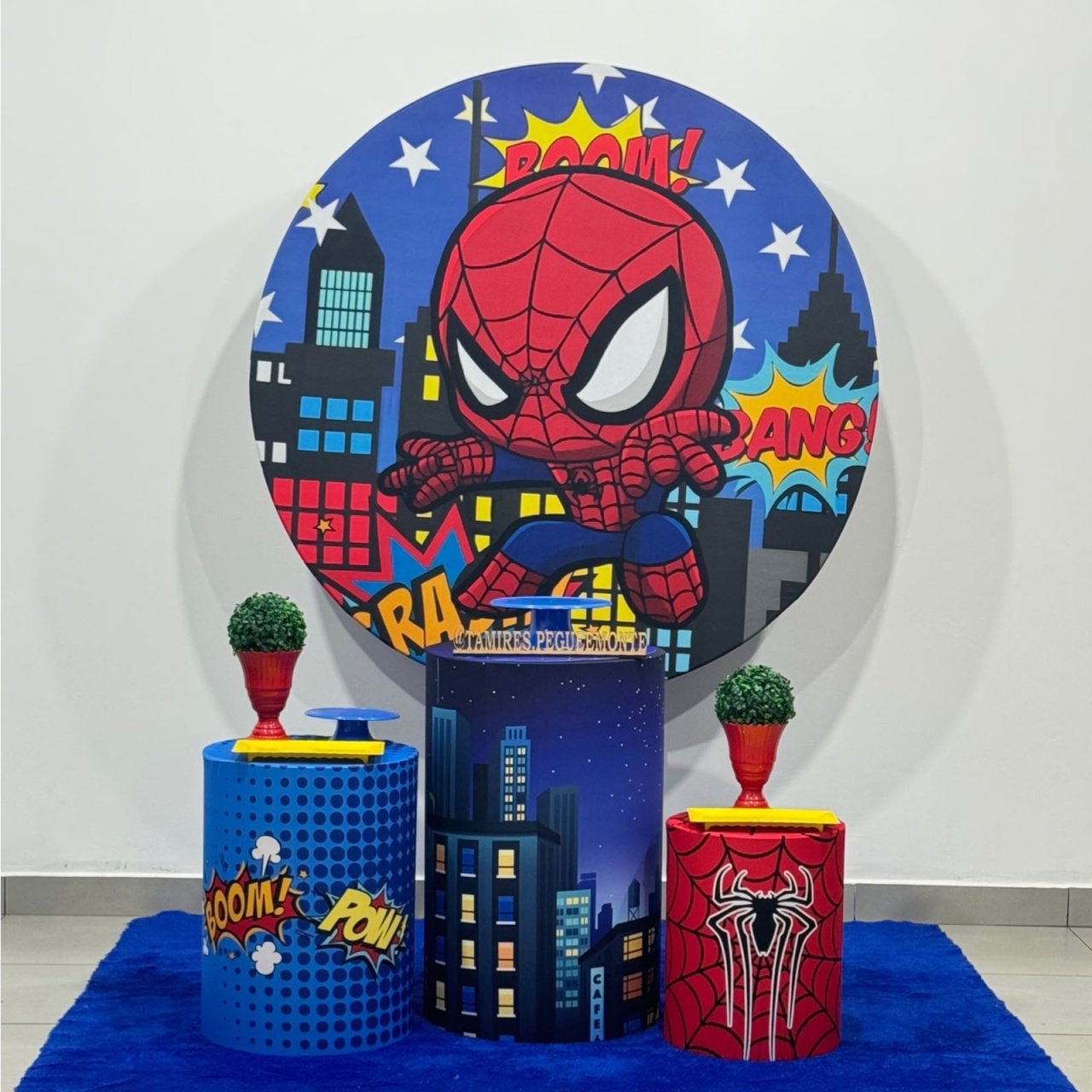 Homem Aranha Baby - Kit 1 - Tamires Pegue e Monte Uberaba