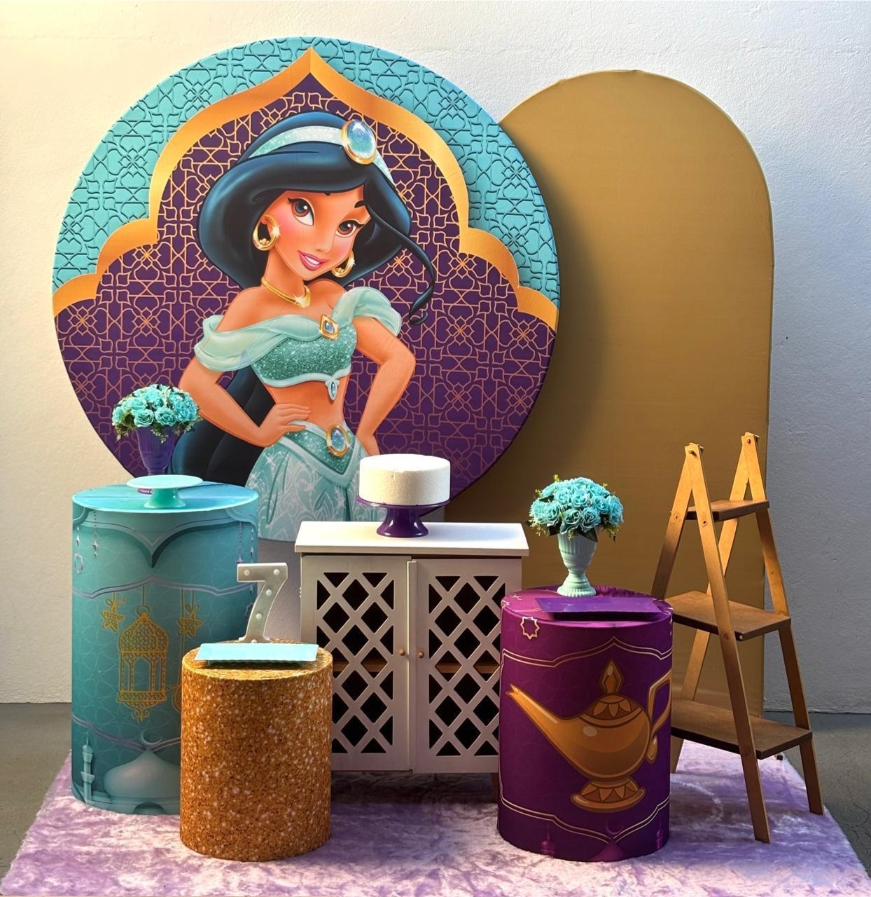 Princesa Jasmine - Kit 3 (Romano Bege) - Tamires Pegue e Monte Uberaba