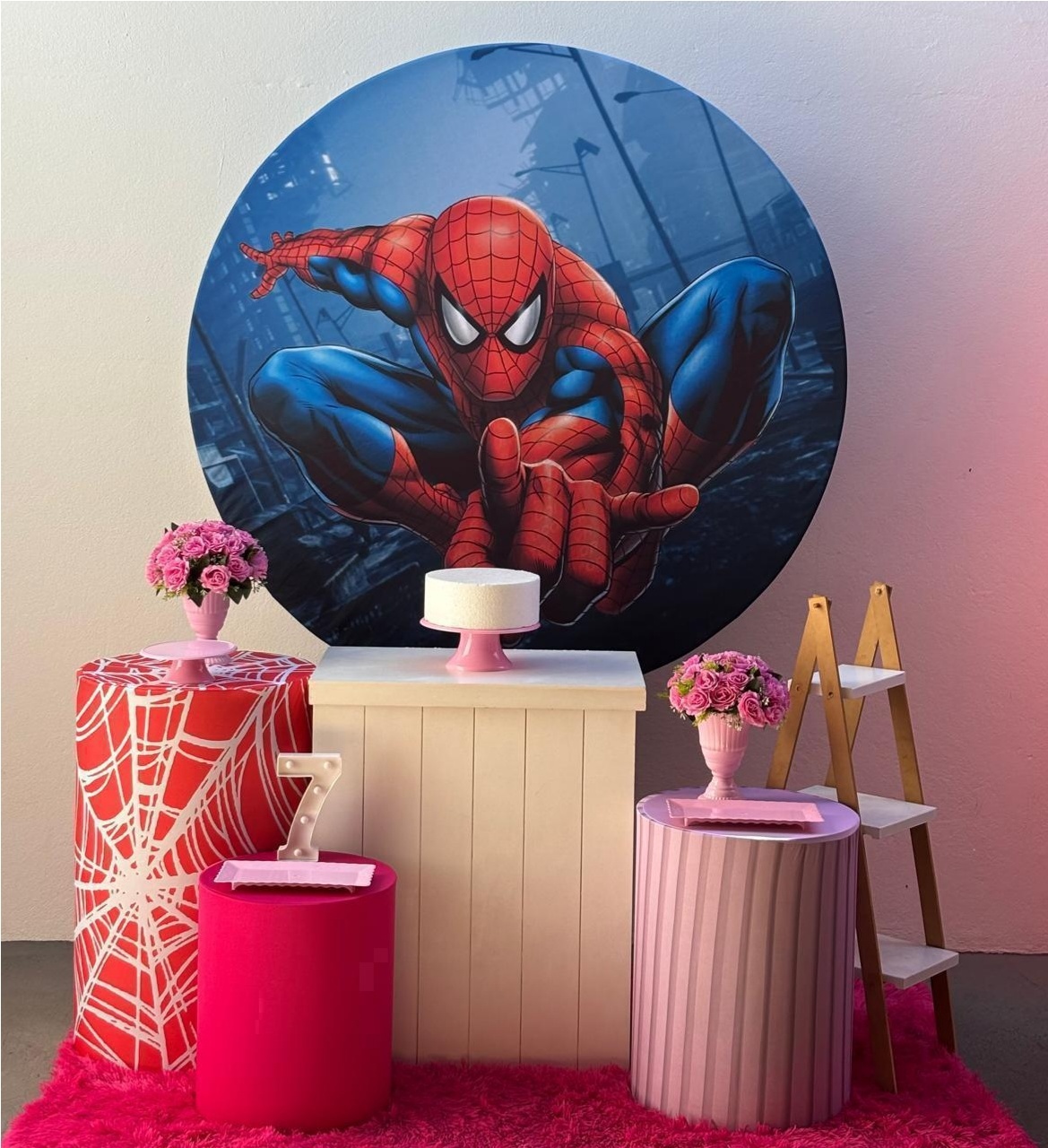 Homem Aranha Feminino - Kit 2 - Tamires Pegue e Monte Uberaba
