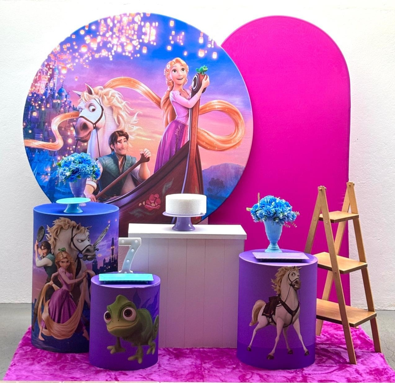 Rapunzel - Kit 3 (Romana Rosa) - Tamires Pegue e Monte Uberaba
