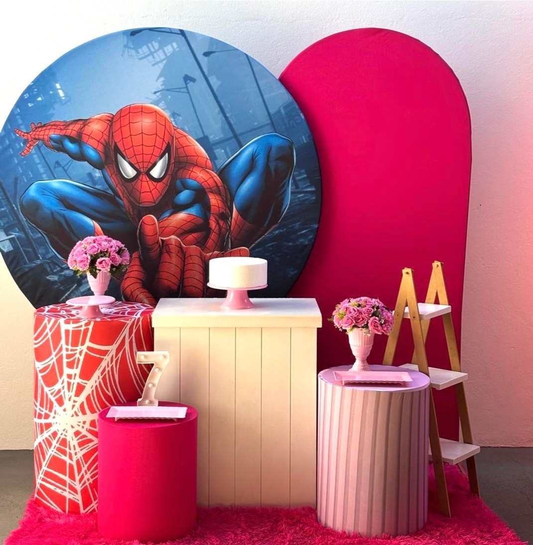 Homem Aranha Feminino - Kit 3 - Tamires Pegue e Monte Uberaba