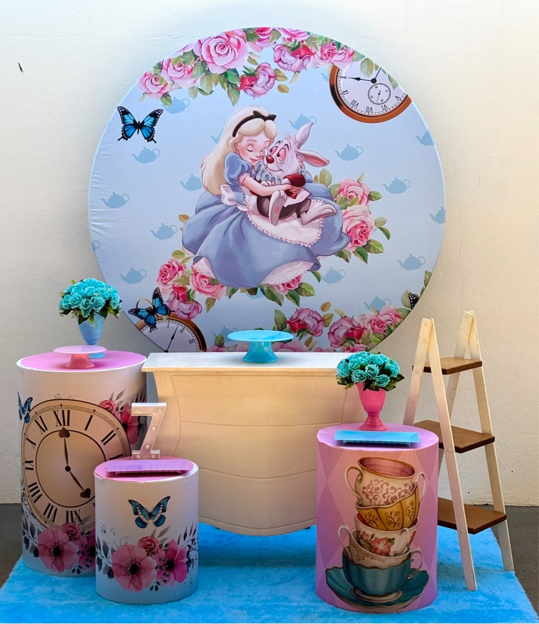 Alice - Kit 2 (Comoda - Escadinha) - Tamires Pegue e Monte Uberaba