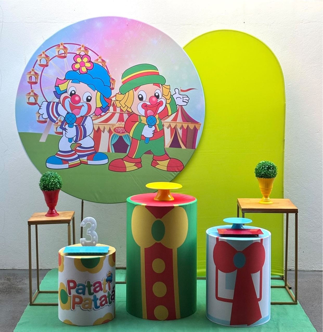 Patati Patata - Kit 3 (Mesinhas) - Tamires Pegue e Monte Uberaba