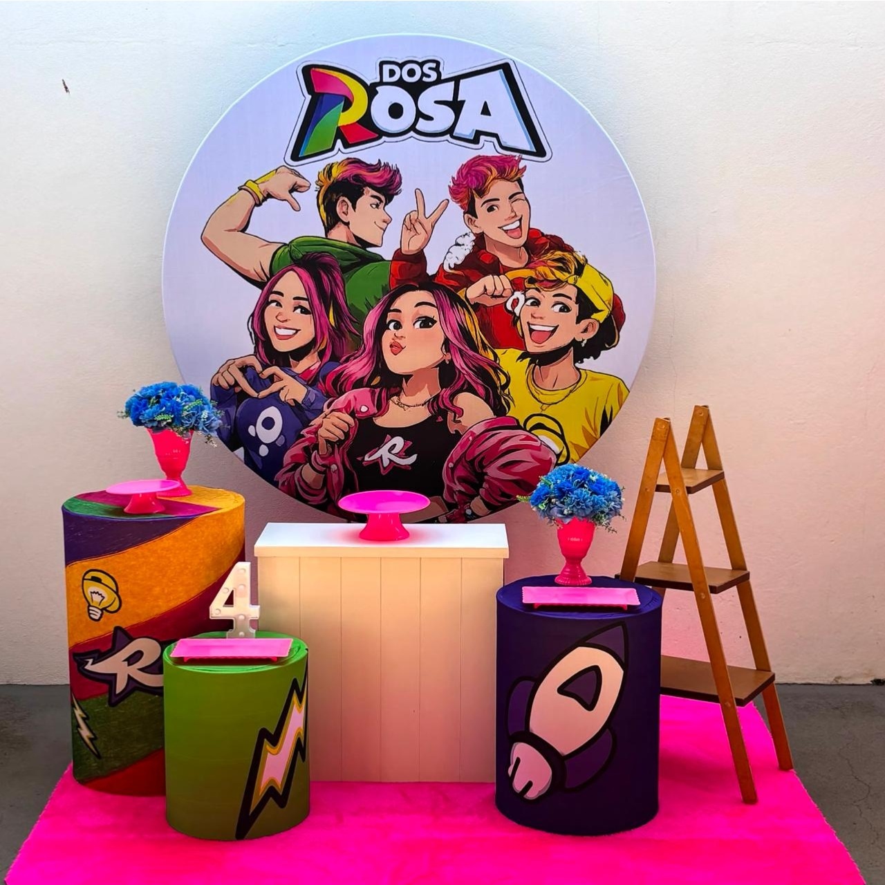 dos Rosa - Kit 2 Infantil - Tamires Pegue e Monte Uberaba