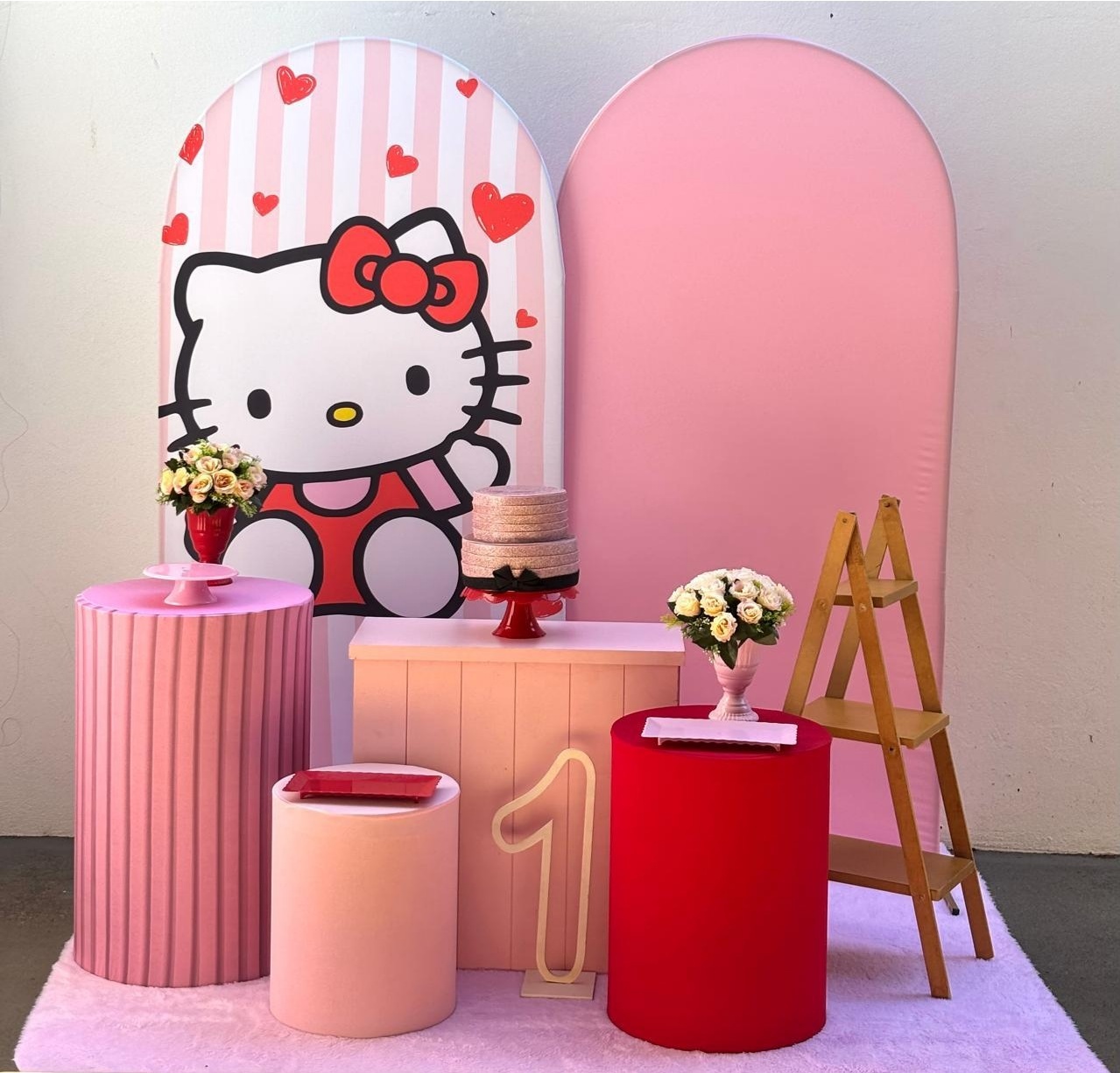 Hello Kitty Romano - Kit 3 (Adicionais) - Tamires Pegue e Monte Uberaba