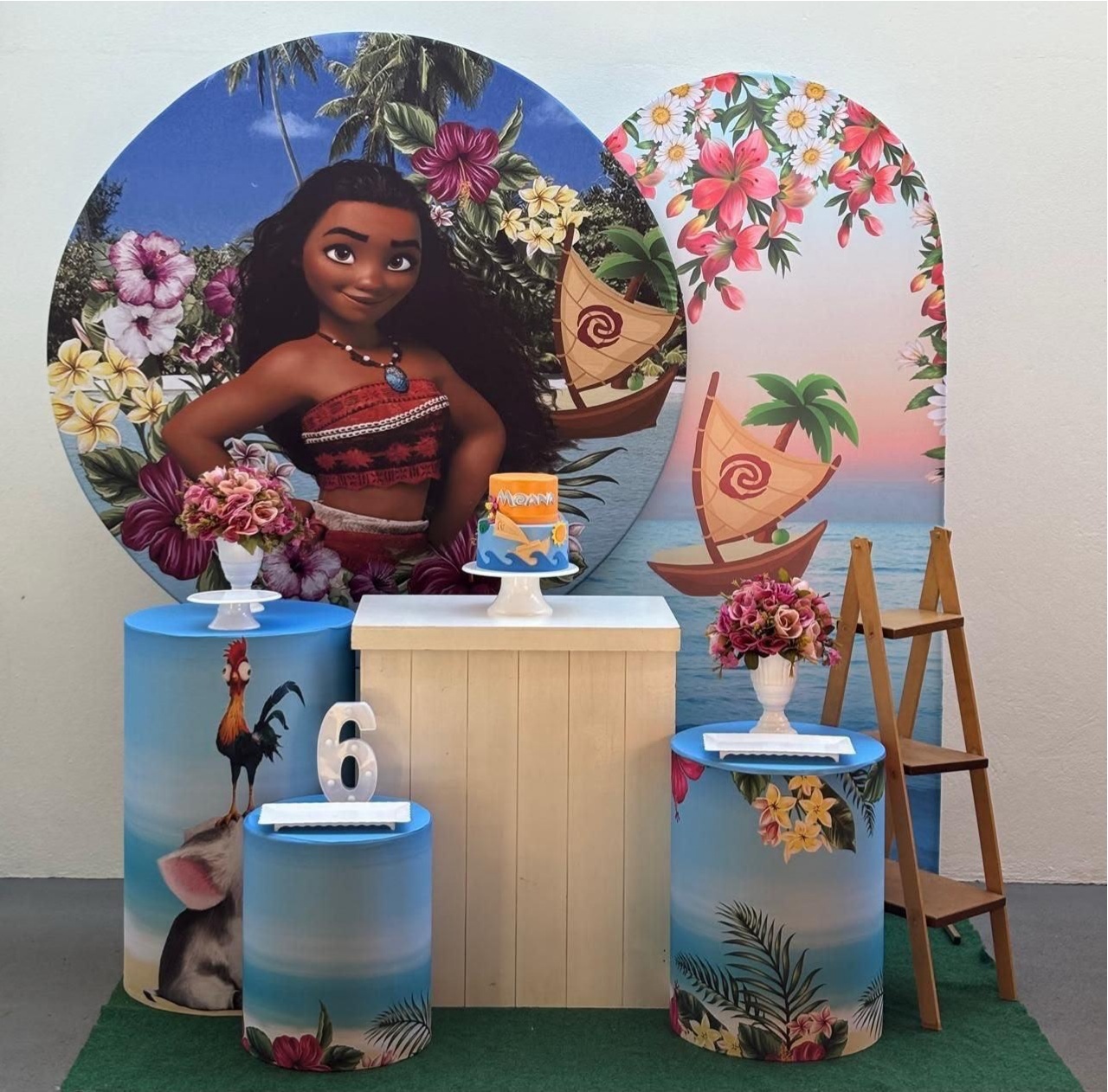 Moana - Kit 3 (Bolo Fake) - Tamires Pegue e Monte Uberaba